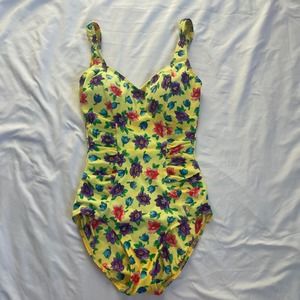 Body I.D. One Piece Retro Look Swimsuit Size 8